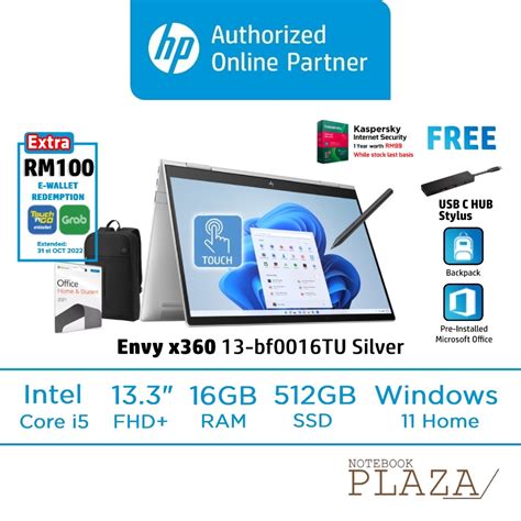 HP ENVY x360 2-in-1 Price in Malaysia & Specs - RM5079 | TechNave