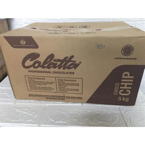 Jual Colatta Choco Chips 5kg Dus Shopee Indonesia