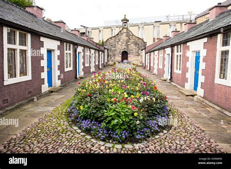 Pennys Hospital Almshouses In Lancaster Lancashire Uk Stock Photo Alamy