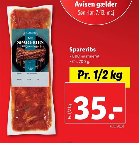 Spareribs Tilbud Hos Lidl