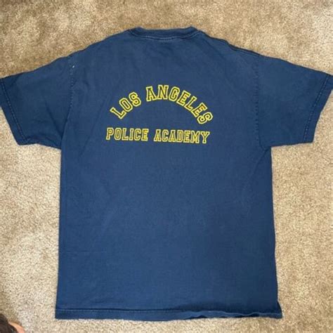 Vintage Official Los Angeles Police Department Academy T Shirt Ebay