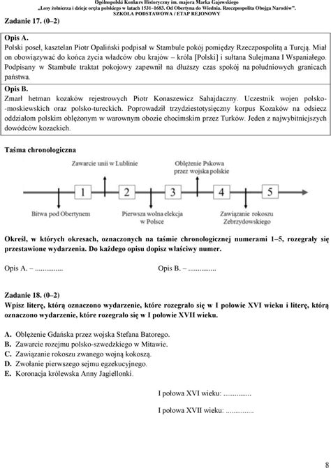 LOSY ŻOŁNIERZA I DZIEJE ORĘŻA POLSKIEGO W LATACH OD OBERTYNA DO WIEDNIA