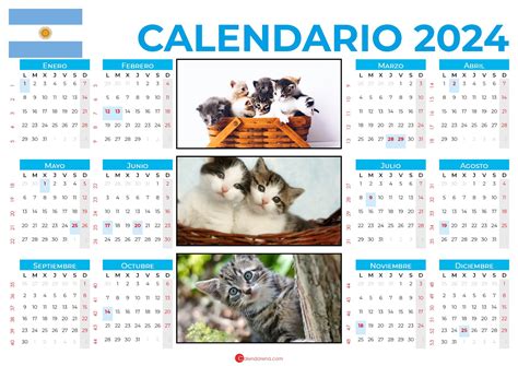 Calendario Argentina Con Festivos Pdf