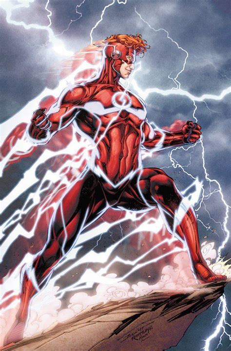 Wally West The Flash Rebirth Arte Dc Comics Flash Comics Kid