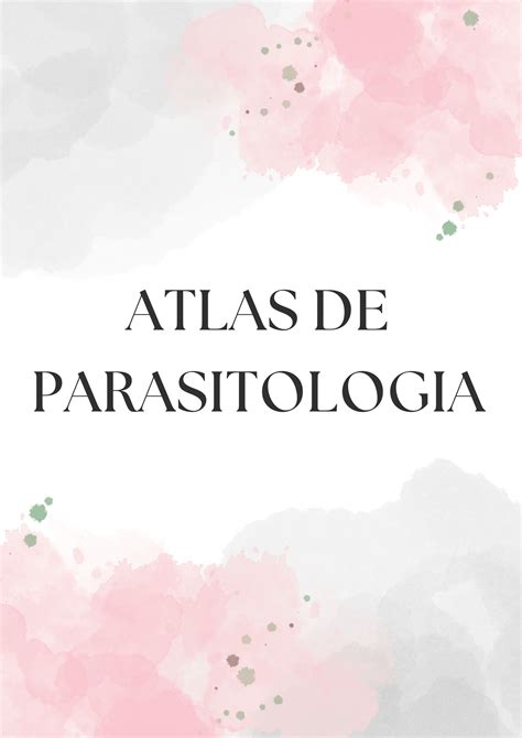 Atlas De Parasitologia Mundo Da Saúde Hotmart