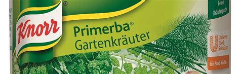 Knorr Primerba Kräuterpaste Gartenkräuter 1er Pack 1 x 340 g