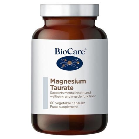 Biocare Magnesium Taurate Vegicaps