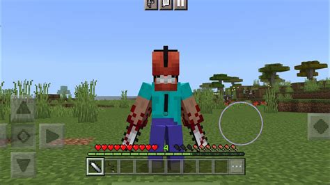 Chainsaw Man Addon In Minecraft PE YouTube