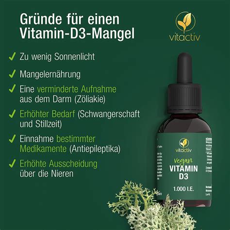 Vitactiv VITAMIN D3 1 000 I E 50 Ml Shop Apotheke