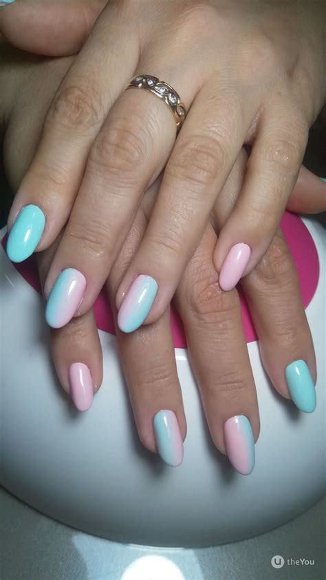 Oval Ombre Nails 2023 15 Photos