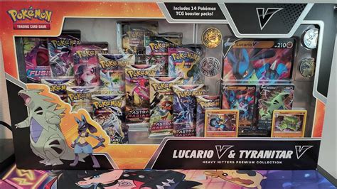 From Rare To Ultra Rare Our Exciting Unboxing Of Pokemon Lucario V And Tyranitar V Collection