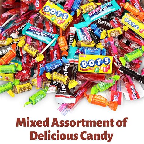 5 LB Bulk Halloween Candy Variety Pack with Tootsie Rolls, Pops, Laffy ...