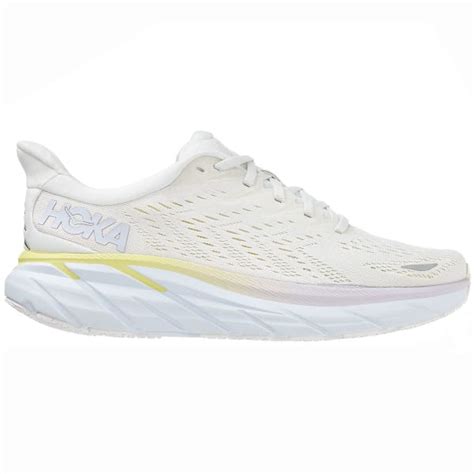 Hoka One One W Clifton Blanc De Blanc Bright White Chaussure Running