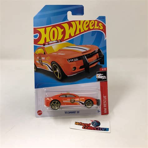 '10 Camaro SS #203 * Orange * 2023 Hot Wheels Case L – Wheelcollectors LLC