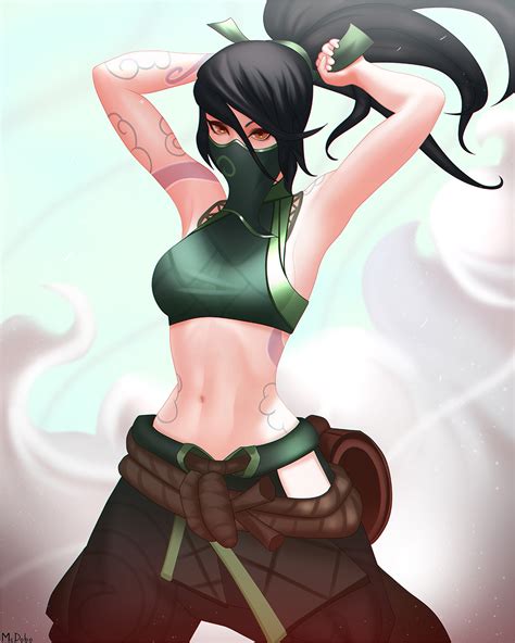 A New Day A New Akali Fanart Source In Comments R Akalimains