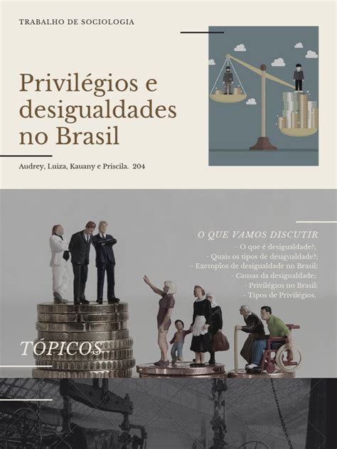 Privilégios E Desigualdade No Brasil Pdf Desigualdade Econômica