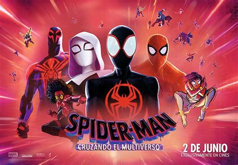 Crítica Spider Man Cruzando El Multiverso ★★★★★ 2023 Accioncine