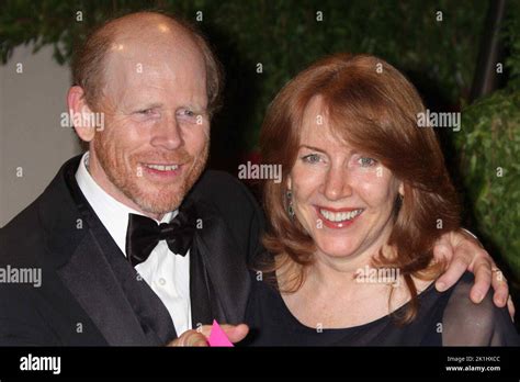 Ron Howard And Wife Cheryl Alley Howard Attend The Vanity Fair Oscar