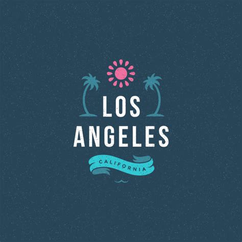 Cool Los Angeles Logo Design