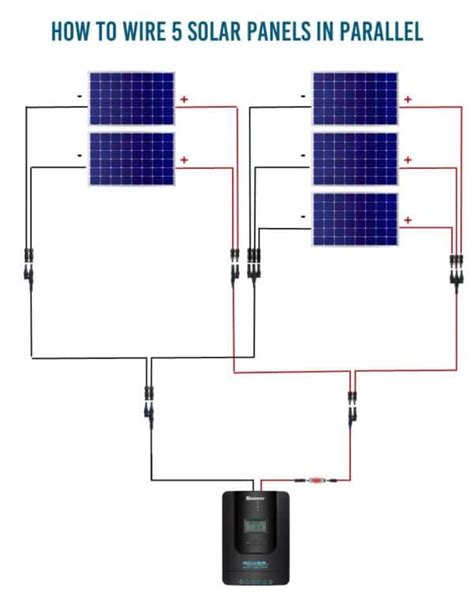 How To Wire Solar Panels In Parallel With Diagrams Install Guide