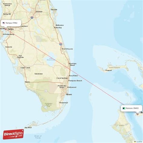 Direct Flights From Tampa To Nassau Tpa To Nas Non Stop