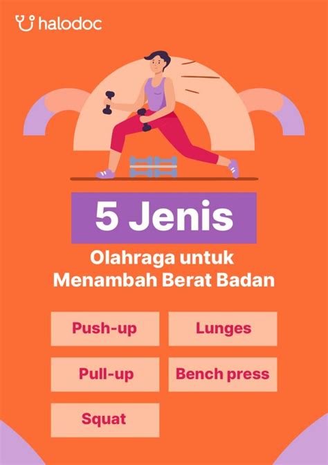 Lebih Berisi Ini Olahraga Untuk Menambah Berat Badan