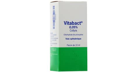 Vitabact 0 05 Collyre 10 Ml