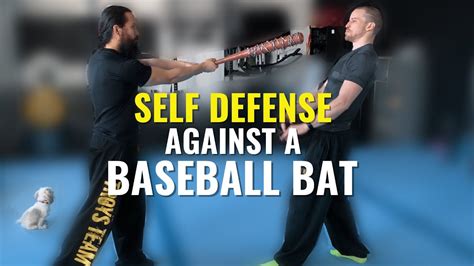 Self Defense Against A Baseball Bat Youtube