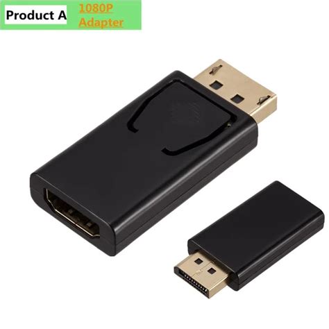 K Displayport To Hdmi Compatible Adapter Converter Display Port Male