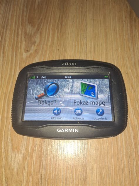 Nawigacja Motocyklowa Garmin Zumo Lm Gosty Licytacja Na Allegro