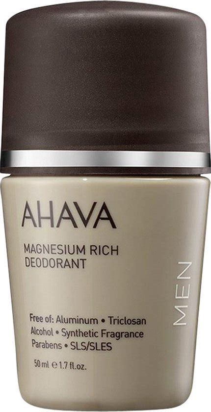 AHAVA MEN Time To Energize Magnesium Rich Deodorant 50ml Bol