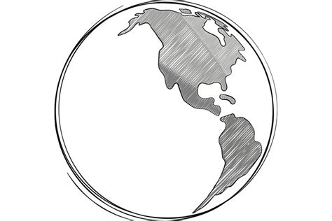 America map sketch SVG PNG EPS JPG (3032413)