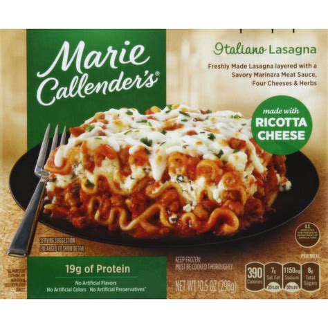 Marie Callender S Lasagna Italiano Super 1 Foods