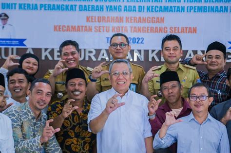 Lakukan Pembinaan RT Dan RW Di Keranggan Benyamin