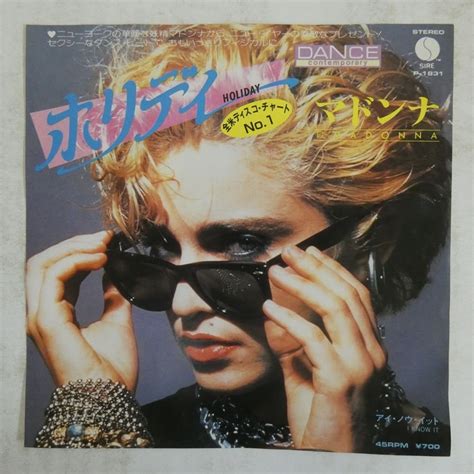 Yahooオークション 46049933 【国内盤7inch】madonna マドンナ H