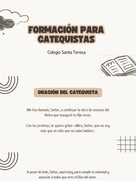 Formación Para Catequistas Pdf Creencia Religiosa Y Doctrina Teología