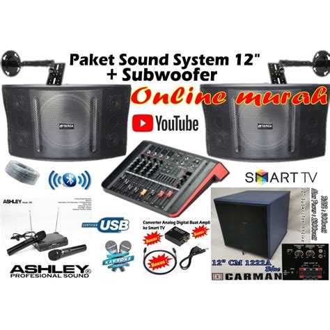 Jual Paket Sound System Targa M550 12 Inch Ashley Studio 4 D99