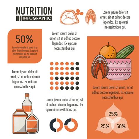 Nutrition and food infographic Stock Vector by ©jemastock 204697380