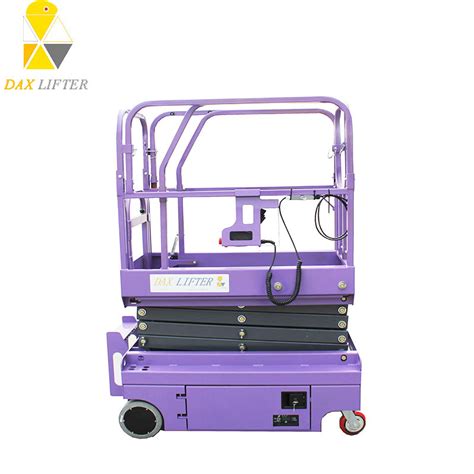 China Supplier M Kg Load Full Electric Mini Self Propelled