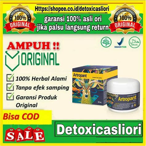 Jual Artropant Asli Original Cream Oles Persendian Obat Anti Sendi