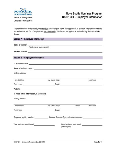 Form Nsnp Fill Out Printable Pdf Forms Online