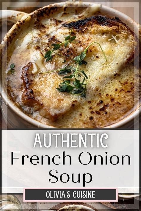 Authentic French Onion Soup French Onion Soup Recipe Homemade French