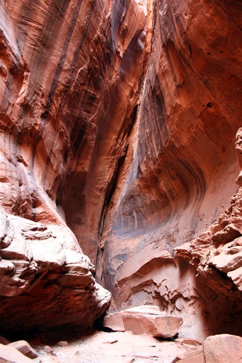 A Hidden Slot Canyon In The Grand Escalade Staircase Np Utah 2013 It