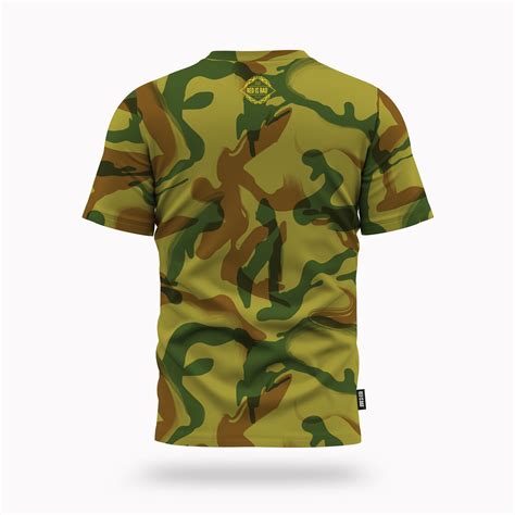 Koszulka M Ska Fullprint Camo Sosabowski Klasyk Ma E Logo Red Is Bad