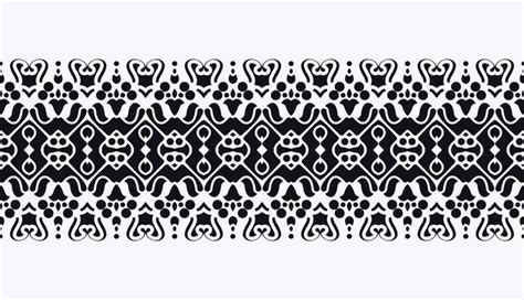 Batik Border Vector Art, Icons, and Graphics for Free Download