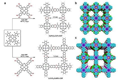 稳定的双金属聚酞菁二维共价有机框架作为高性能电催化剂 X Mol资讯