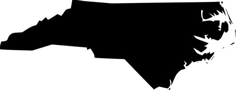 Download North Carolina Png North Carolina Silhouette Vector