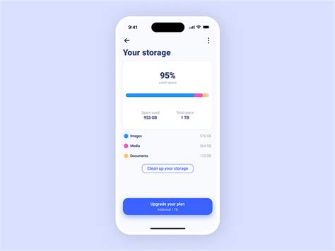 Cloud Storage Concept By Bartłomiej Karczewski On Dribbble