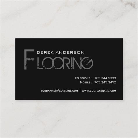 Flooring Business Cards | Zazzle.com