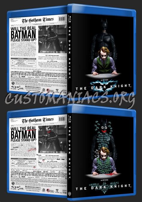 The Dark Knight Blu Ray Cover Dvd Covers And Labels By Customaniacs Id